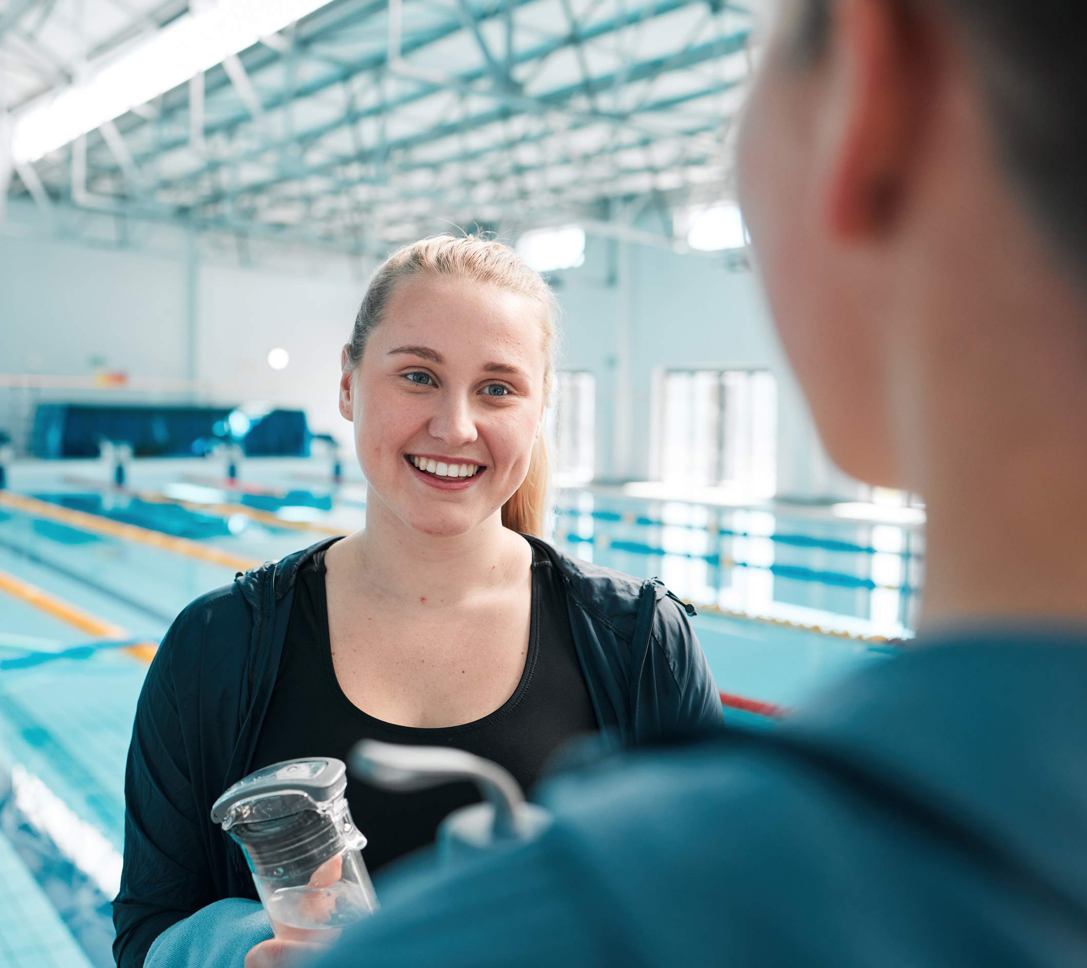 Parent hiring private swim instructor in Vancouver